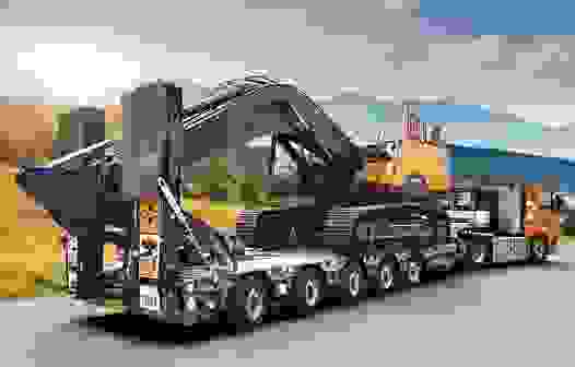 Негабаритная перевозка с учетом высоты в Костомукше