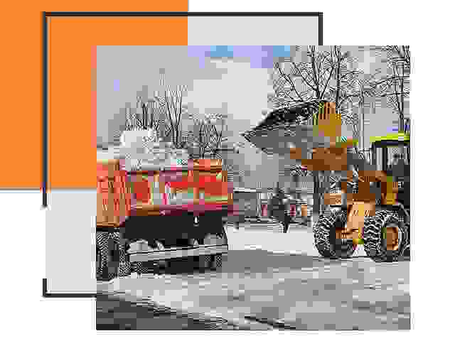 Вывоз снега в Костомукше